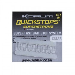 Стопери KORUM Quickstops - Clear