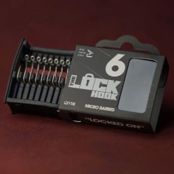 Куки OMC THE LOCK Barbed, 10 броя