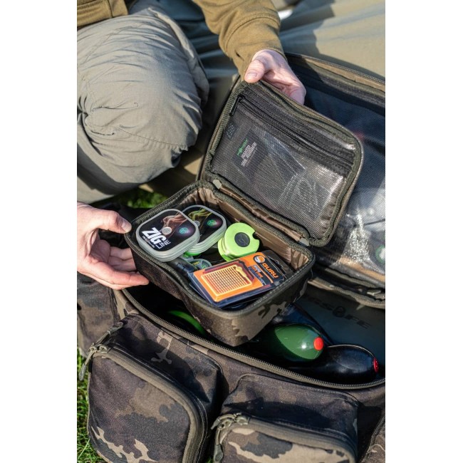 Чанта за аксесоари KORDA Compac 125 Tackle Pouch Dark Kamo | CARPMOJO.com