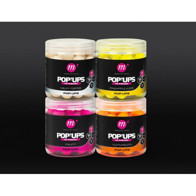 Плуващи топчета MAINLINE High Visual Pop-ups Tutti Frutti 15mm | CARPMOJO.com Плуващи топчета MAINLINE High Visual Pop-ups Tutti Frutti 15mm | CARPMOJO.com