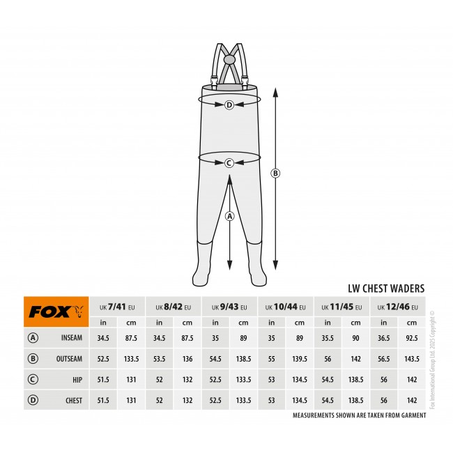Гащеризон FOX Camolite LW Lined WADERS | CARPMOJO.com