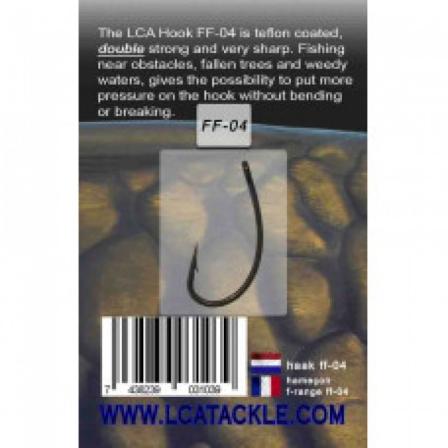 Куки LCA Force Range FF-04 Curve Shank, 10 броя | CARPMOJO.com