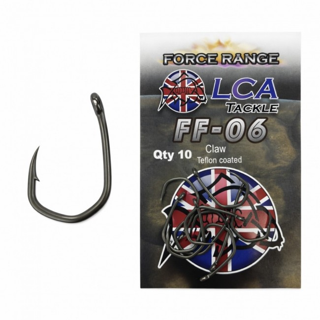 Куки LCA Force Range FF-06 Claw, 10 броя | CARPMOJO.com