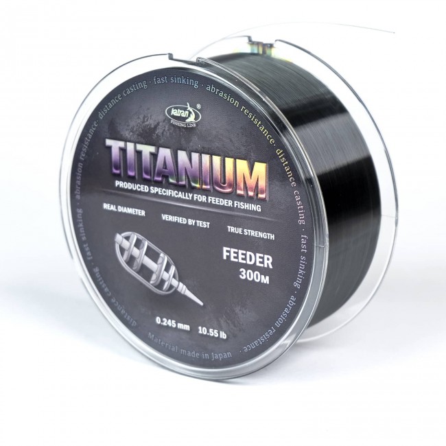 Монофилно влакно KATRAN TITANIUM Feeder 300 m | CARPMOJO.com
