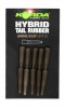 Шлаух за клипс KORDA Hybrid Tail Rubber Gravel/Clay 10бр.