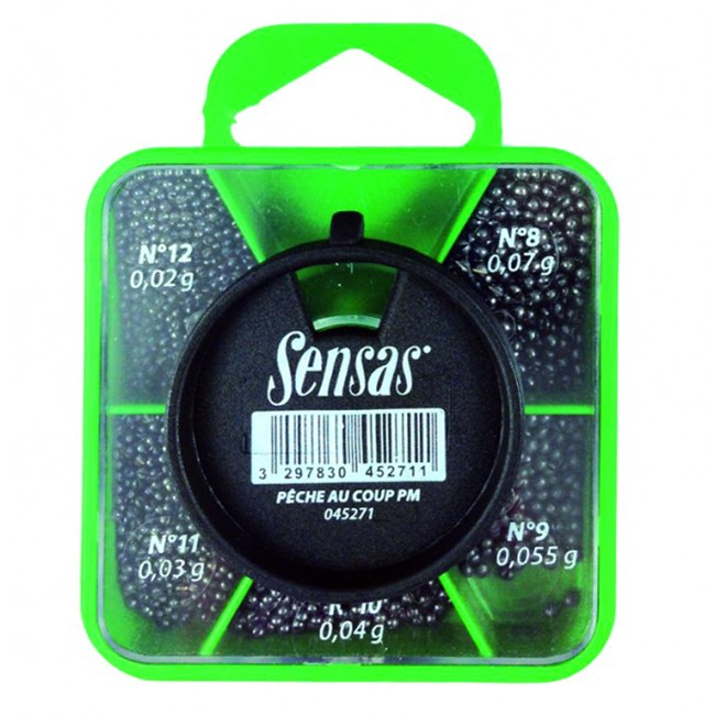 Утежнения за плувка SENSAS SHOT BOX SMALL 8-12 | CARPMOJO.com