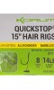 Готови монтажи KORUM Big Fish Quickstop Hair Rigs 8бр.