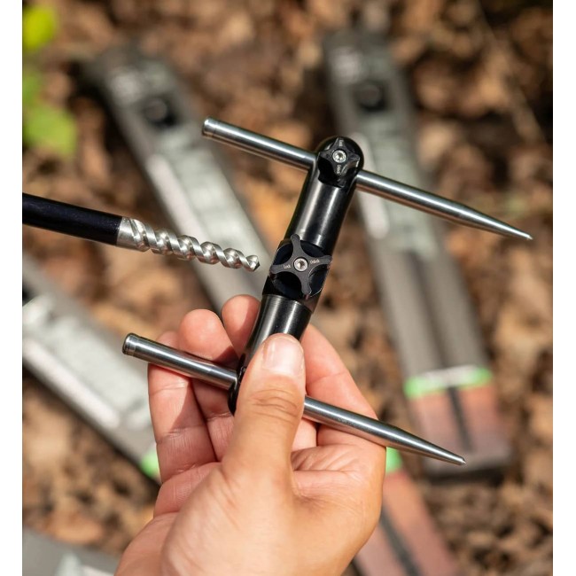 Стабилизатор за колче OMC HEIST Trilogy Stabiliser Black Aluminium | CARPMOJO.com