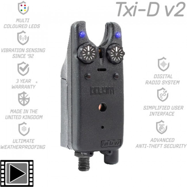 Сигнализатор DELKIM TXi-D v2 Digital Bite Alarm | CARPMOJO.com