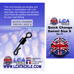 Бърза връзка LCA Quick Change Swivel 8, номер 8, 10 броя